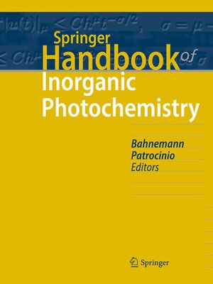 cover image of Springer Handbook of Inorganic Photochemistry